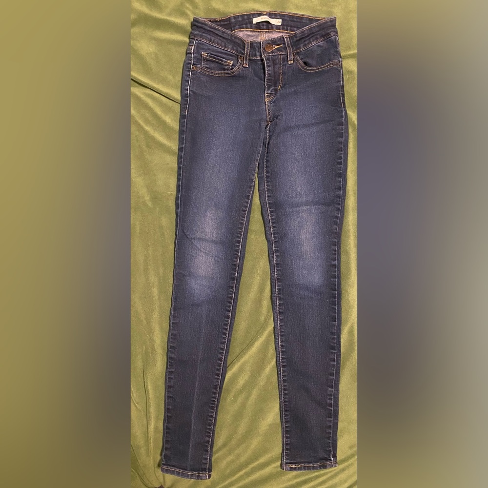 711 skinny jeans size 24